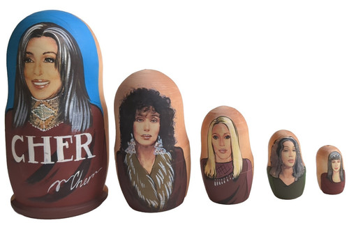 Cher themed russian - cher, matryoshka