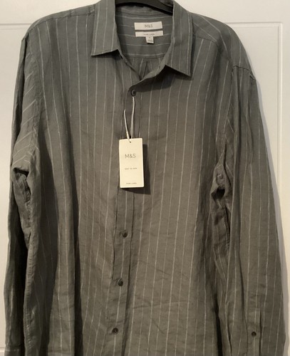 Bnwt mens pure linen shirt - bnwt,