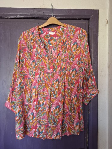 Damart multi coloured crinkle - damart,