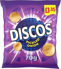 Discos Pickled Onion Crisps 16