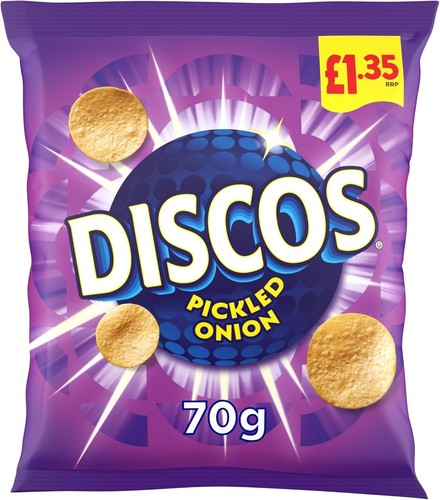 Discos pickled onion crisps - discos,