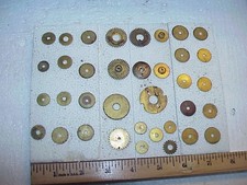 36 Fine Tooth Solid Brass