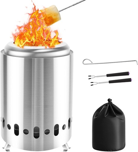 Fire pit smokeless tabletop - fire,