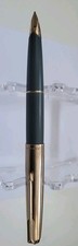  Vintage Parker ‘65’ Grey Custom Fountain Pen.14k Nib.converter.Made in England.
