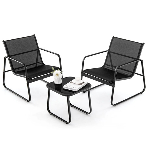 Black bistro set - set, 2