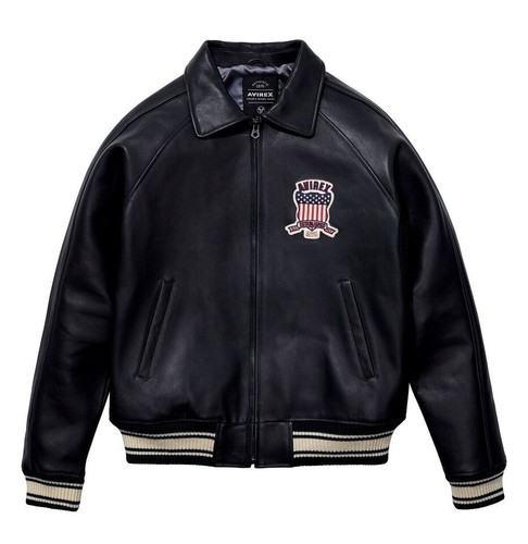 Men avirex icon black real - avirex,
