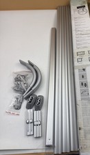 Sealskin Corner Shower Curtain Rail, 90cm X 90cm X 90cm