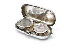 Antique Solid Silver Double