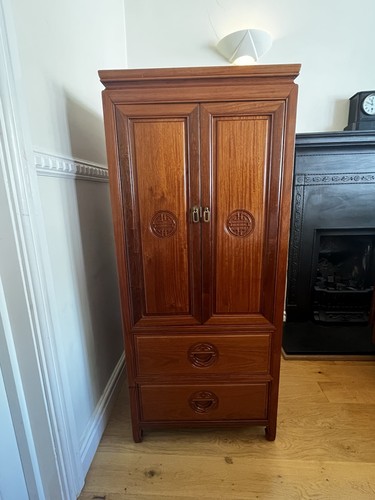 Solid rosewood hifi cabinet - solid,