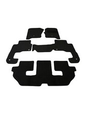 Fits Land Rover Discovery 3 2004-2009 7 Seater Tailored Deluxe Car Mats in Black