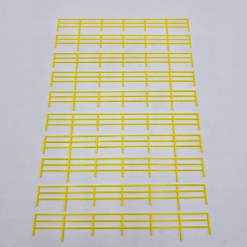 Scale safety rail fencing - 1/76,