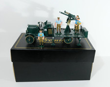 Britains 41036 WW1 Thornycroft Lorry Anti-Aircraft Gun & Crew Boxed Vintage K4.