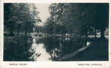 Real photo  Thetford Spring walks; 1959