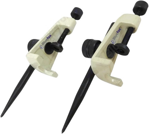 Adjustable clamp trammel - adjustable, clamp-on