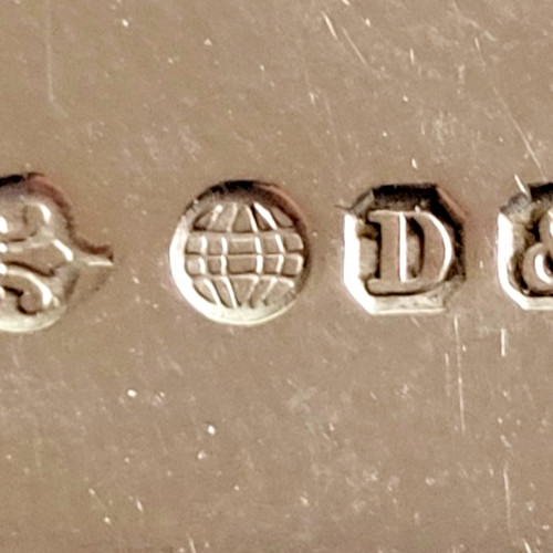 Rare desert spoon halmarked - -,