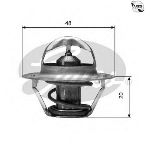 Gates thermostat th00388g1 - -,