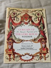 Curtain Up Magazine Theatre Royal Windsor 'Guilty Conscience' 1986