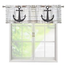 Anchor Valance Curtain for