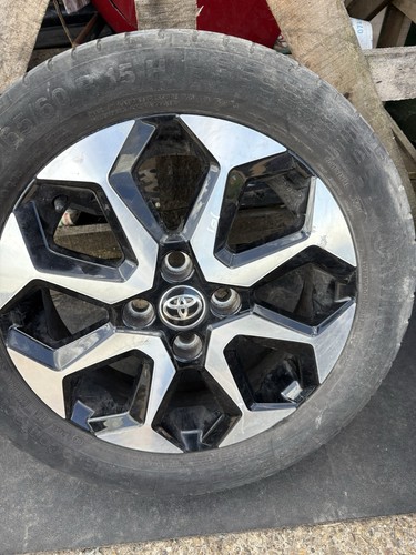 Toyota aygo alloy wheel tyre - toyota,