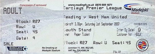 Reading west ham - v, united