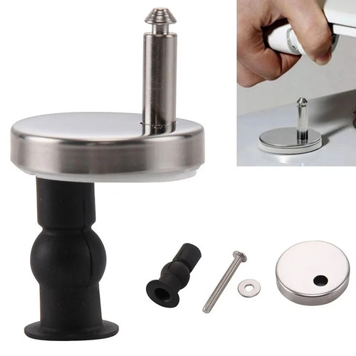 Toilet seat hinge fixings - toilet,