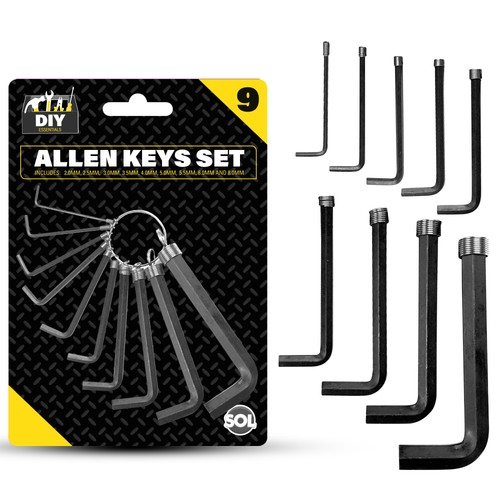 Hex key set allen - key,
