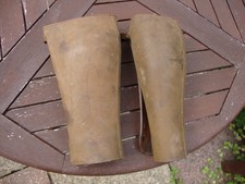 Pair of Vintage Leather Buskins, Country Wear, Horse Riding, Horse ploughing !