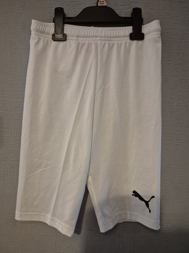 Mens puma shorts white - white, size