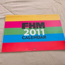 FHM 2011 Calendar VGC Rare