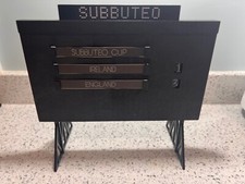 Vintage Subbuteo -  SCOREBOARD AND TEAM TAGS, inc stand supports . No box