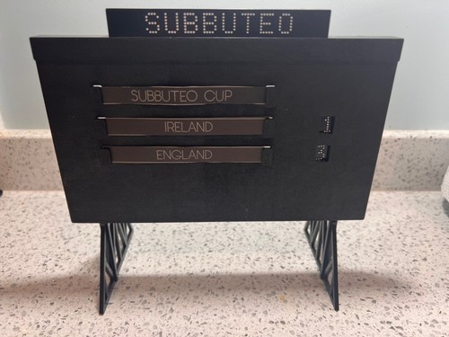 Vintage subbuteo scoreboard - -,