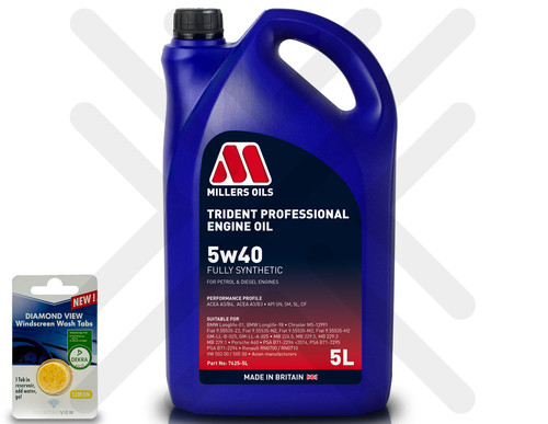 Millers oils trident 40 - trident, 5w-40