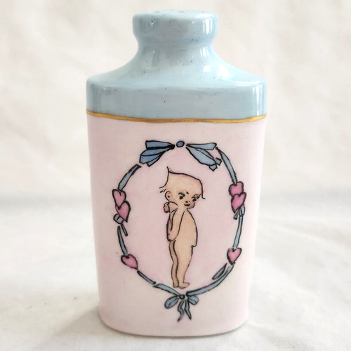 Antique kewpie baby doll talc - antique,