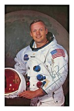 Neil armstrong signed - signed, a4