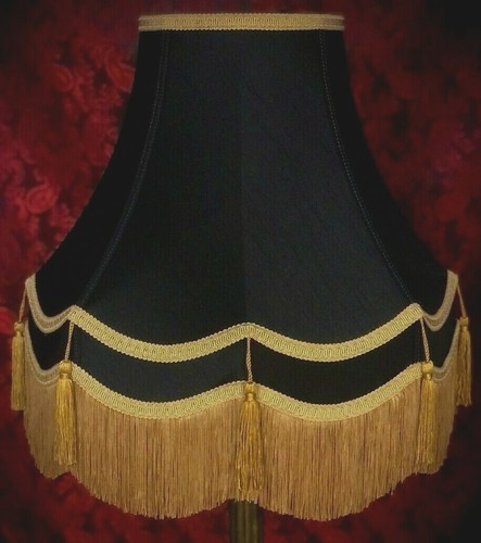 Black gold lampshades - gold,