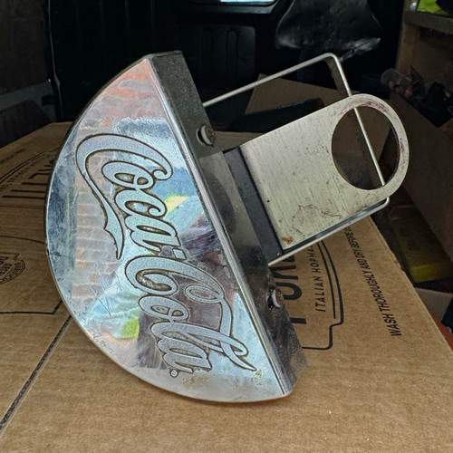 Coca cola metal bottle holder - coca-cola,