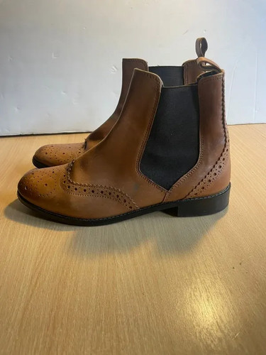 Lunar leather tan brogue - lunar,