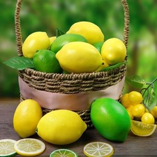 Artificial Lemons Decorative