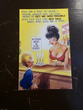 BAMFORTH COMIC POSTCARD 1967