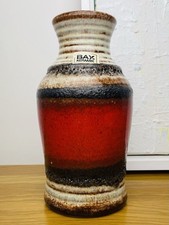 West German Fat Lava Vase -
