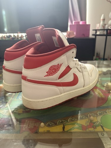 Air jordan mid dune - air, red"