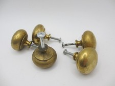 Vintage Brass Cabinet Knob Drawer Handle Pull Old Cupboard Antique - £6each