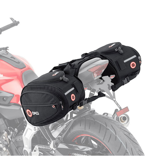 Qbag seat bag set - set, motorcycle