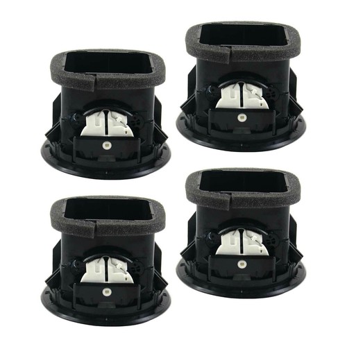 Black dash heater air - air, vent