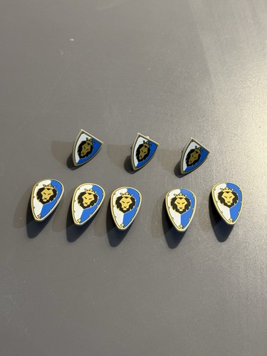 Lego shields blue white - lego, and