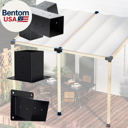 Slanted pergola bracket - slanted,