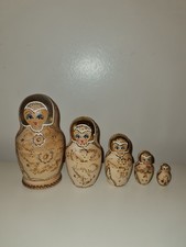 Hand-Painted Russian Nesting