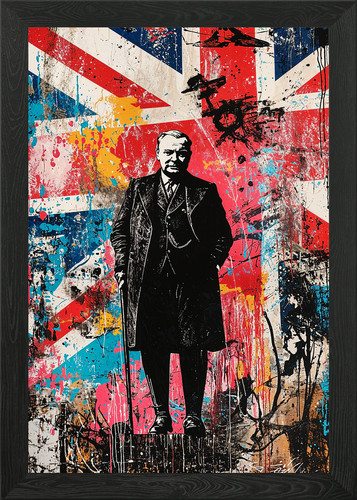 Winston churchill art - art, print