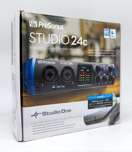 Presonus studio 24c usb - 24c, usb-c