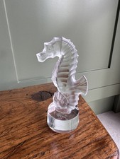 LALIQUE France Seahorse Clear